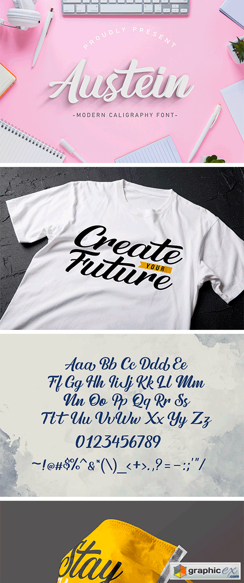 Austein Script Font